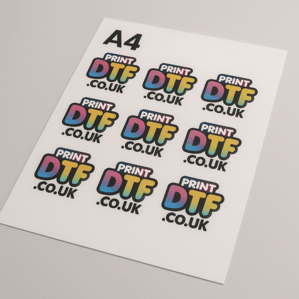 UVDTF Transfer Sheet (A4) 28.5cm x 21cm